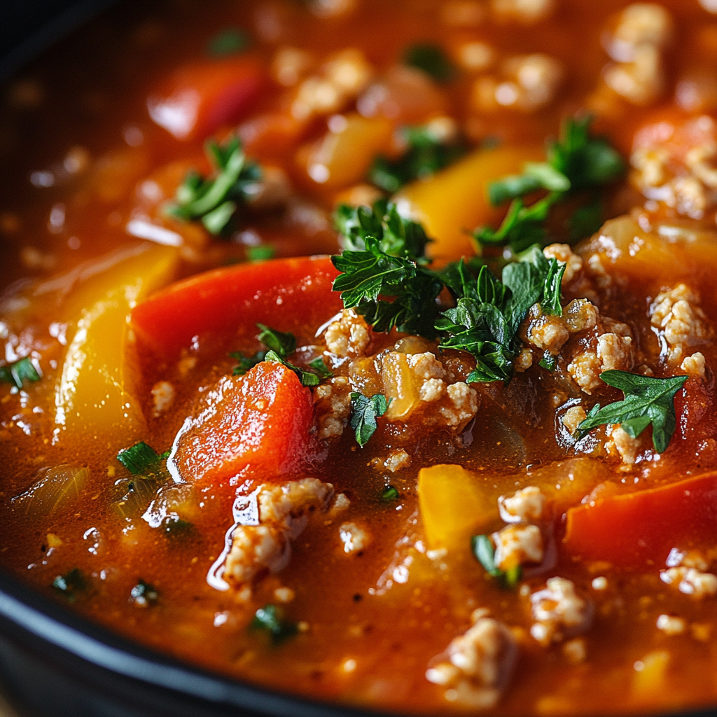 Weight Watchers Stuffed Pepper Soup is an easy and quick healthy All Recipes keto dinner ideas recipes that you can cook if you like . In Tasty Recipes blog we got the best easy dinner,