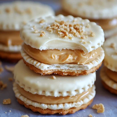 White Chocolate Peanut Butter Ritz Crackers