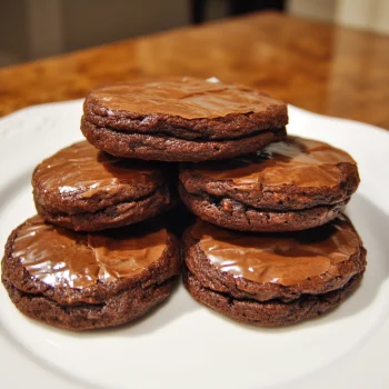 Homemade Fudgy Brownie Cookies