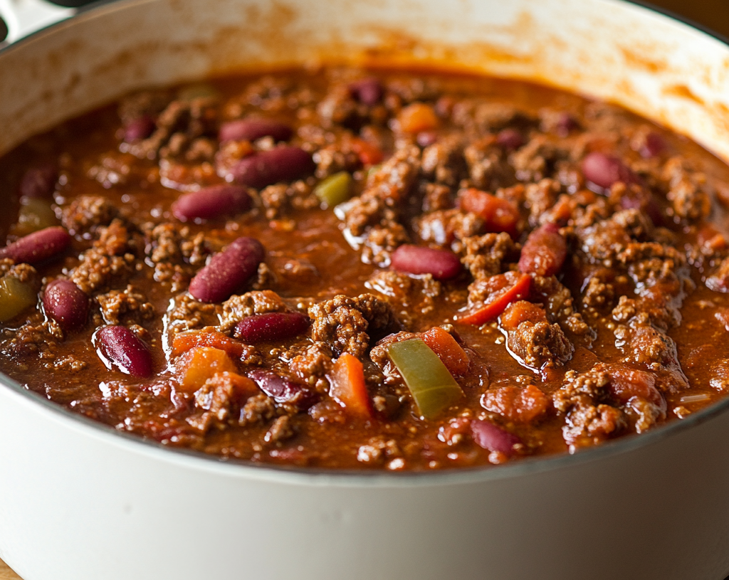 A Huge Pot of Chili