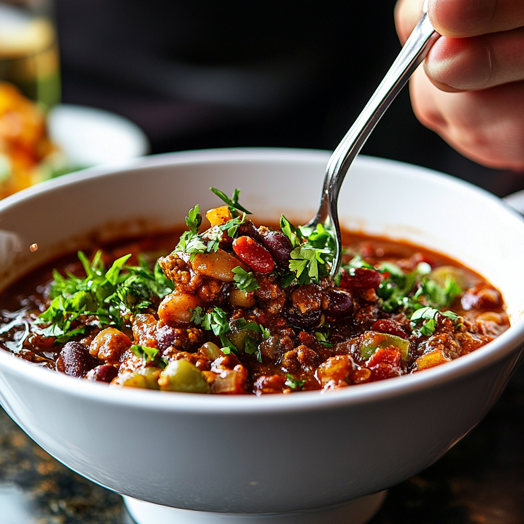 A Huge Pot of Chili is an easy and quick healthy All Recipes keto dinner ideas recipes that you can cook if you like . In Tasty Recipes blog we got the best easy dinner,