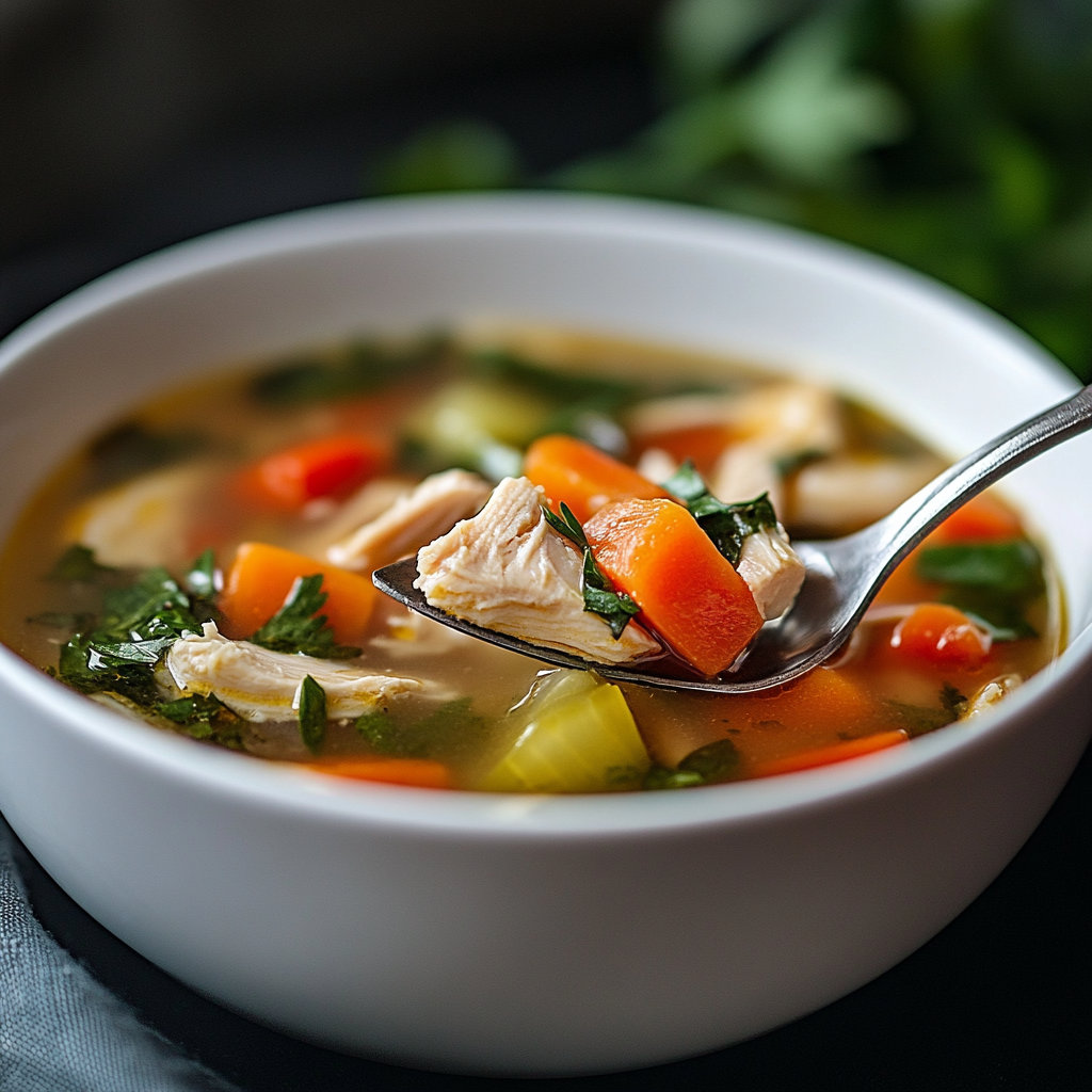 Anti-Inflammatory Chicken Soup is an easy and quick healthy All Recipes keto dinner ideas recipes that you can cook if you like . In Tasty Recipes blog we got the best easy dinner,