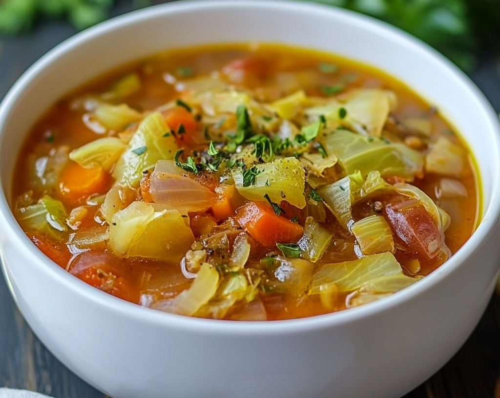 Cabbage Fat-Burning Soup