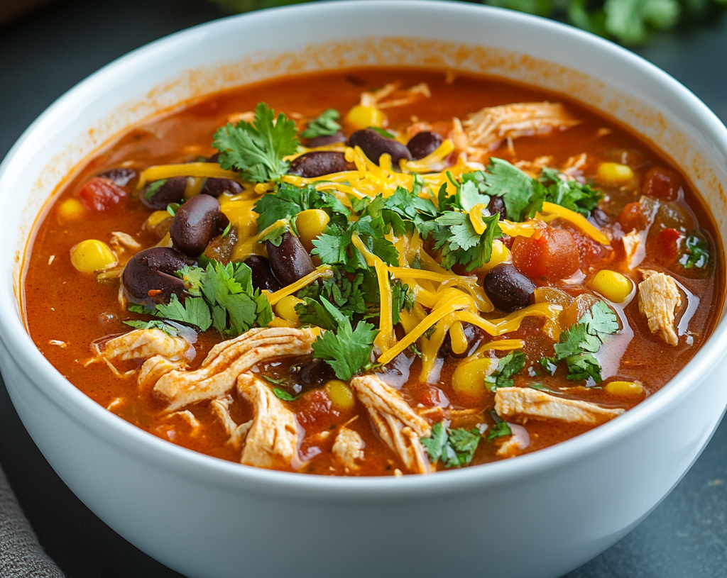 Chicken Enchilada Soup