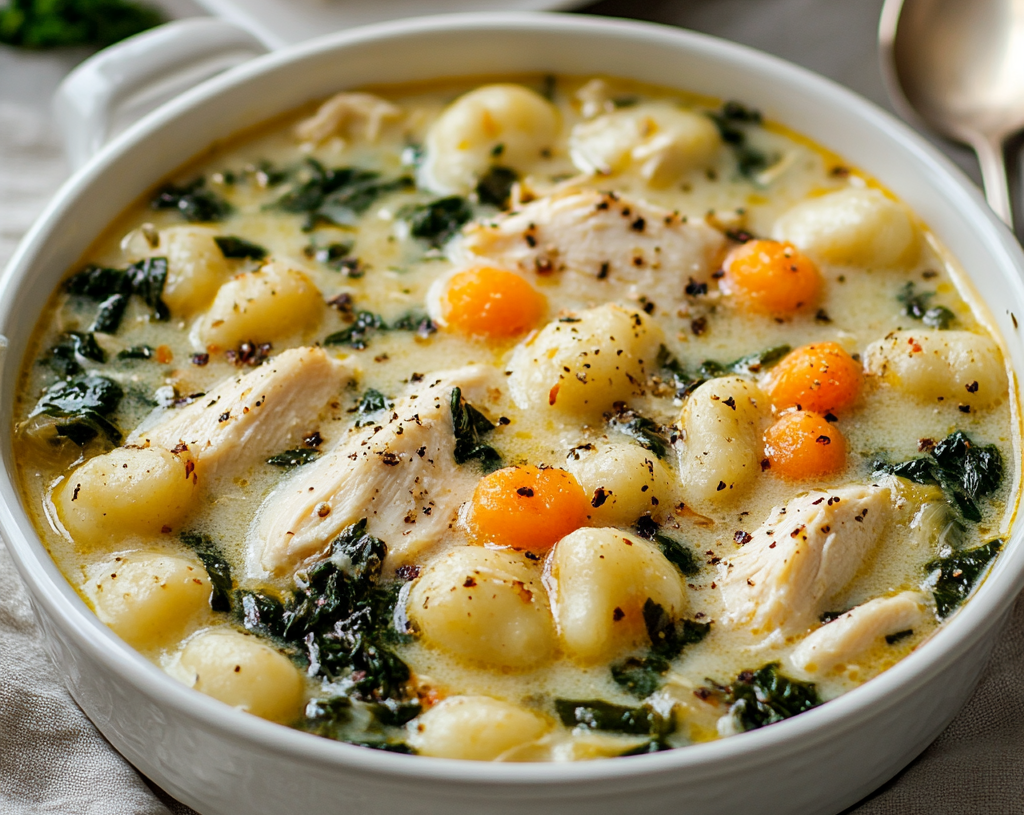 Chicken Gnocchi Soup