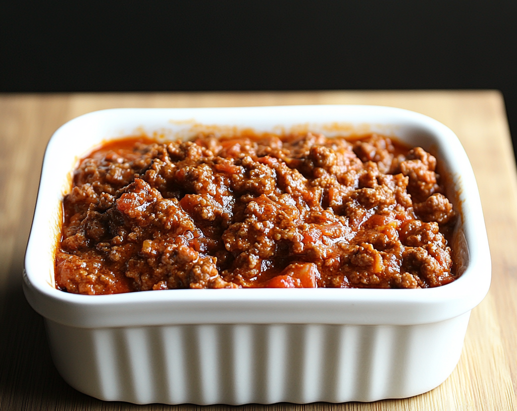 Classic Spaghetti Meat Sauce