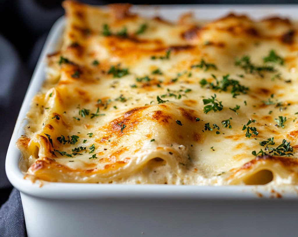 Creamy Alfredo Lasagna