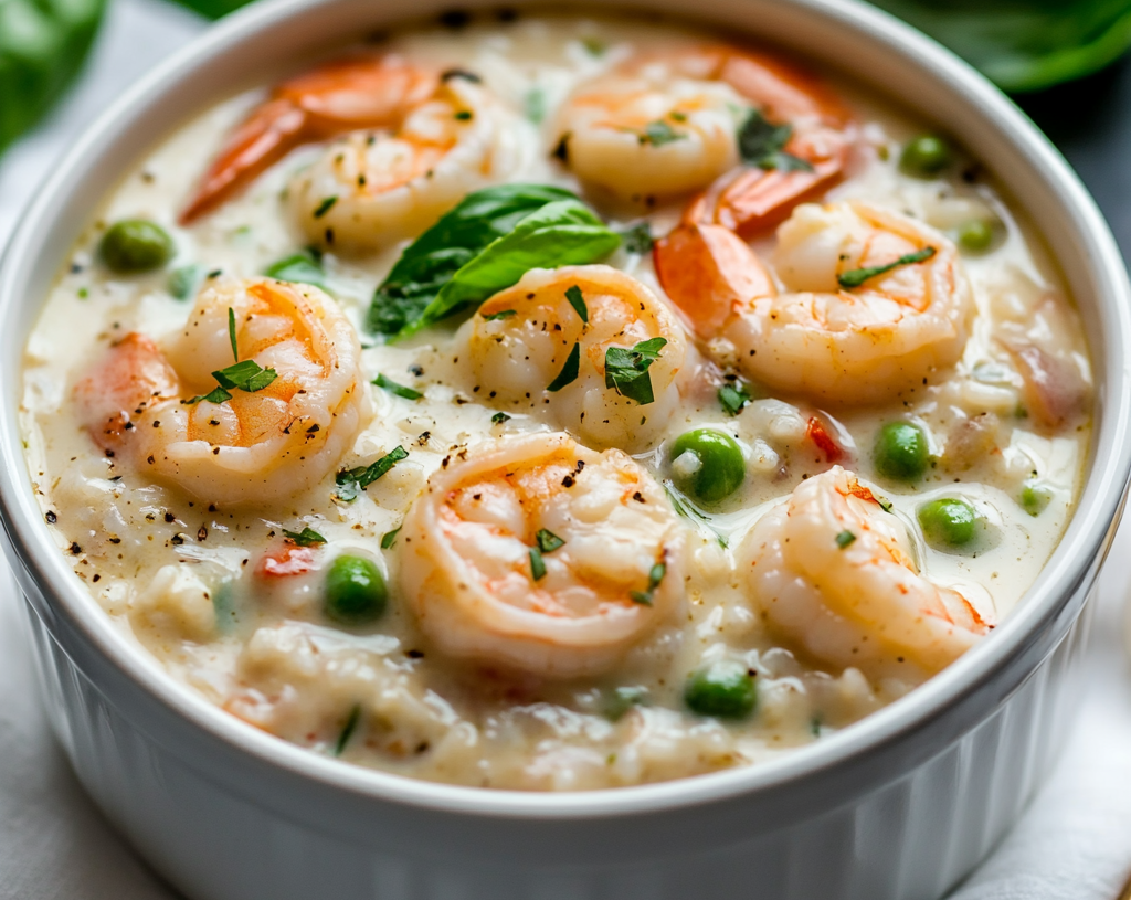 Creamy Shrimp and Rice Soup