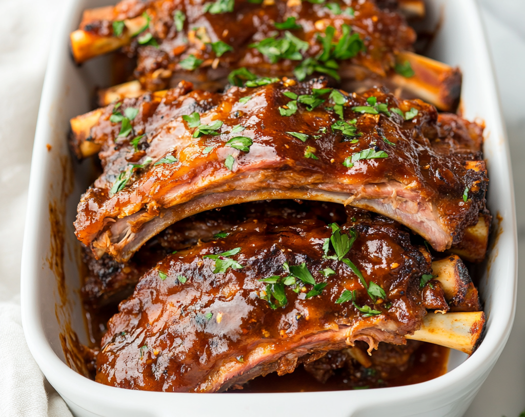 Crockpot Barbecue Ribs