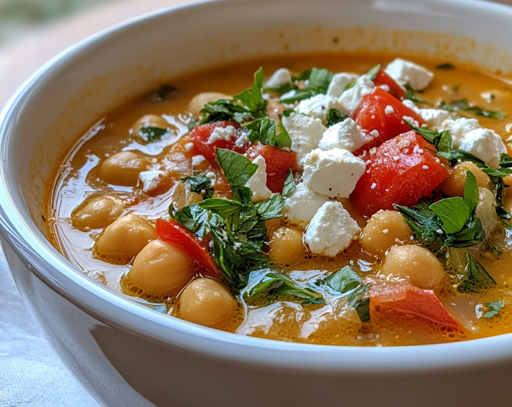 Greek Chickpea Soup