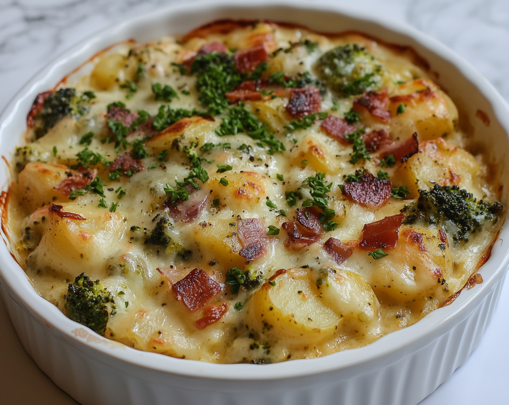 Loaded Broccoli Potato Soup