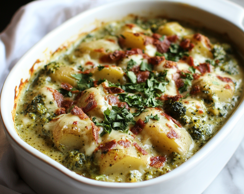 Loaded Broccoli Potato Soup