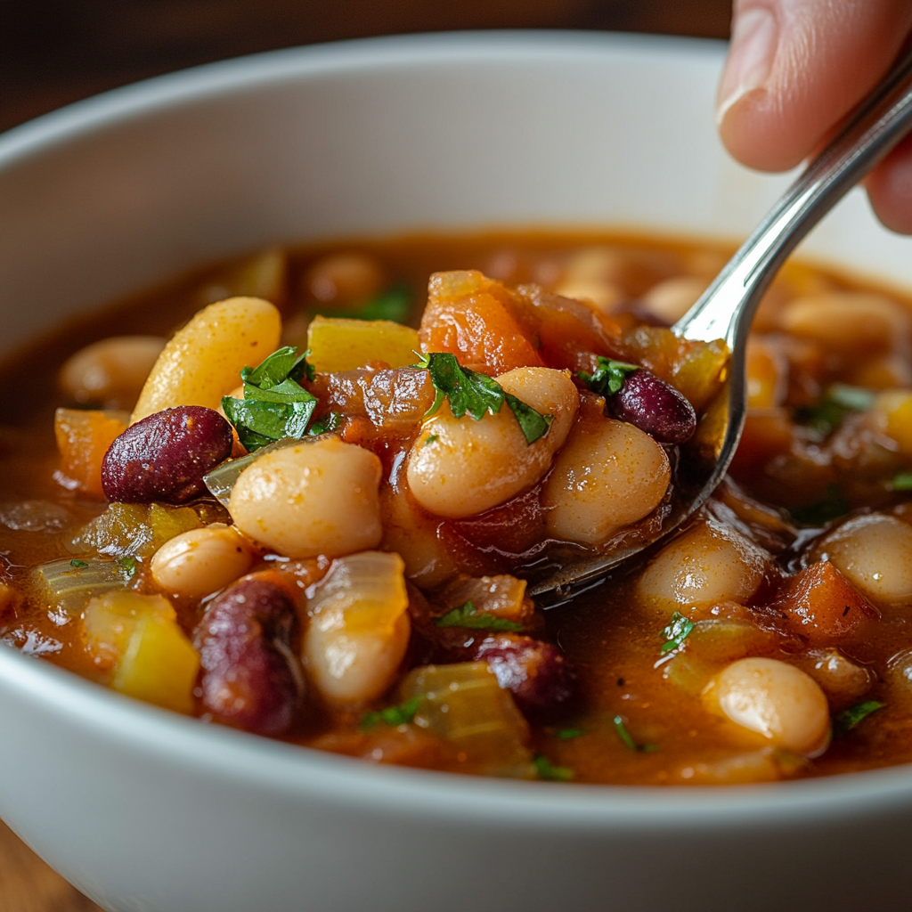 Mixed Bean and Vegetable Stew is an easy and quick healthy All Recipes keto dinner ideas recipes that you can cook if you like . In Tasty Recipes blog we got the best easy dinner,