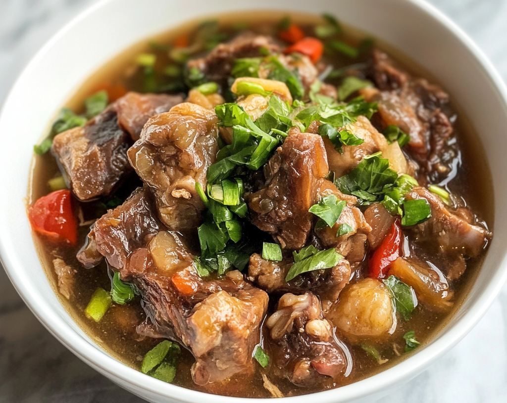 Simple Oxtail Soup