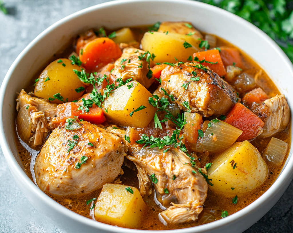 Slow Cooker Chicken Stew