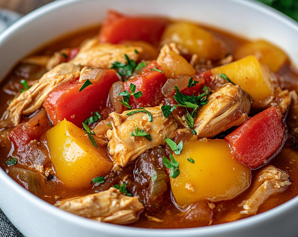 Slow Cooker Chicken Stew