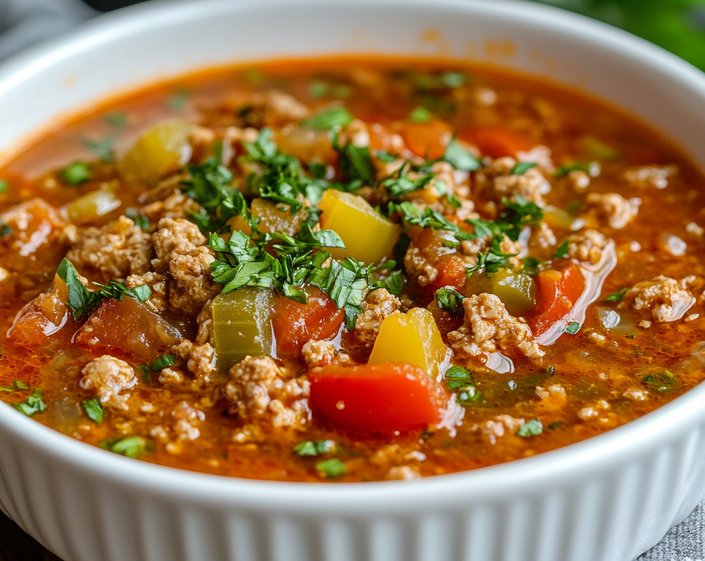 Stuffed Pepper Soup