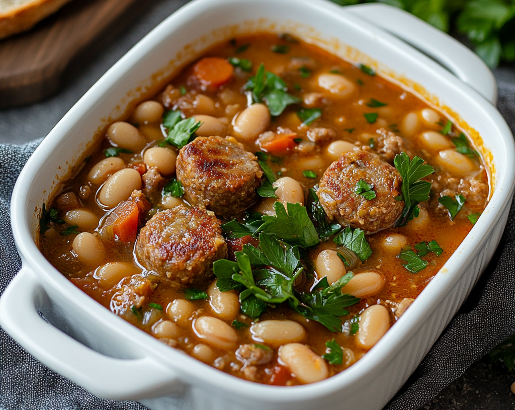 White Bean and Sausage Soup