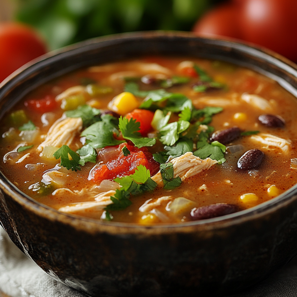 Chicken Enchilada Soup is an easy and quick healthy All Recipes keto dinner ideas recipes that you can cook if you like . In Tasty Recipes blog we got the best easy dinner,