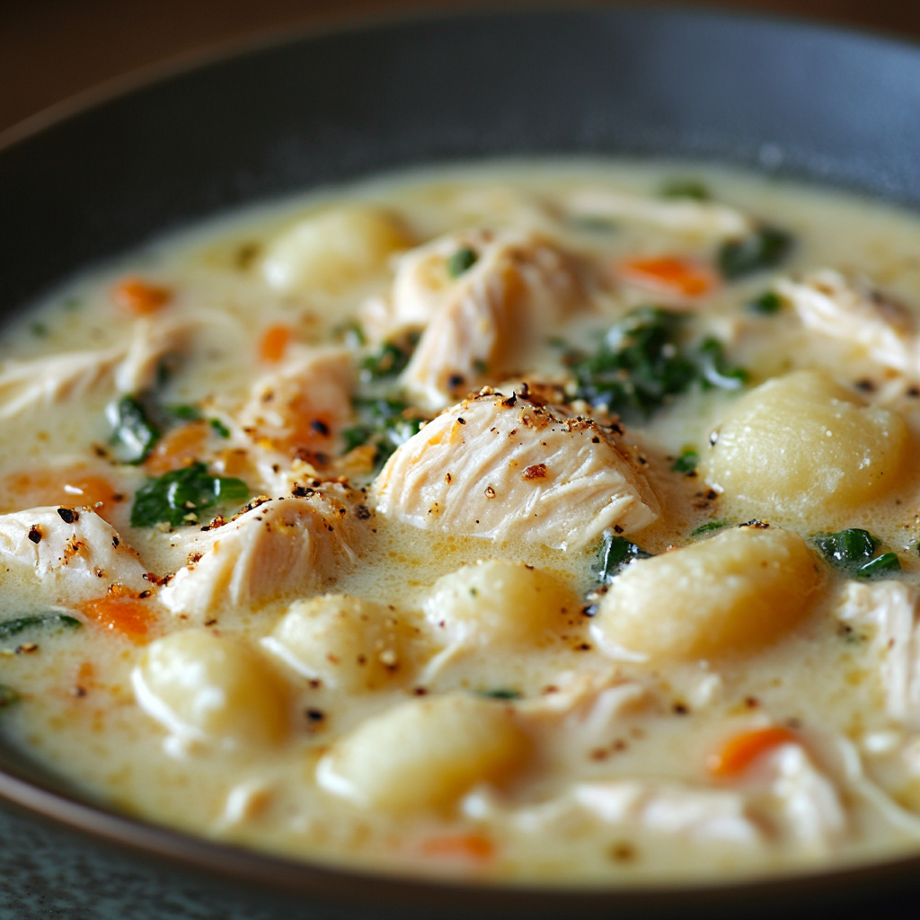 Chicken Gnocchi Soup ss Chicken Gnocchi Soup is an easy and quick healthy All Recipes keto dinner ideas recipes that you can cook if you like . In Tasty Recipes blog we got the best easy dinner,