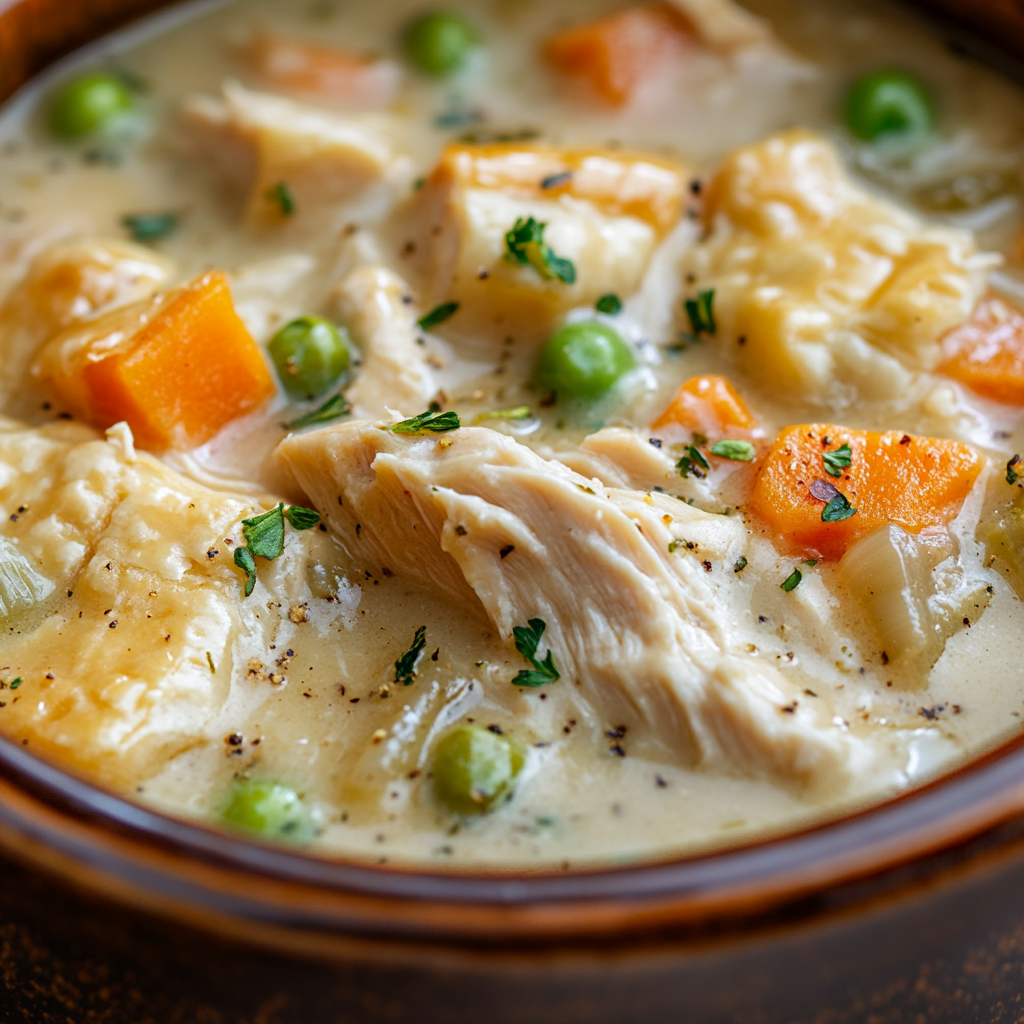 Chicken Pot Pie Soup is an easy and quick healthy All Recipes keto dinner ideas recipes that you can cook if you like . In Tasty Recipes blog we got the best easy dinner,