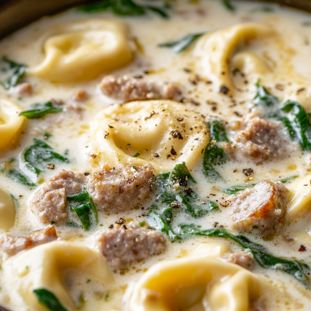 Creamy Tortellini Soup with Sausage, Spinach, and Parmesan is an easy and quick healthy All Recipes keto dinner ideas recipes that you can cook if you like . In Tasty Recipes blog we got the best easy dinner,