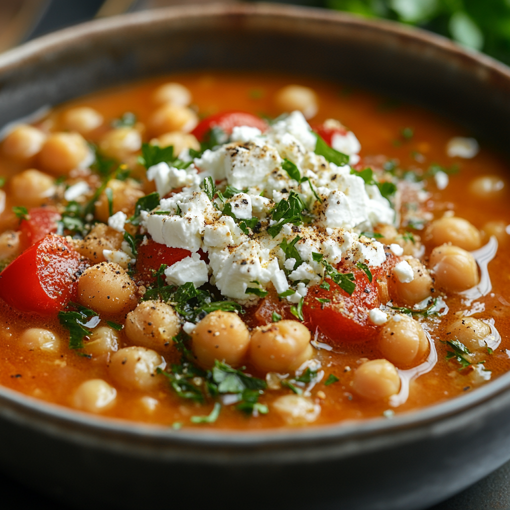 Greek Chickpea Soup is an easy and quick healthy All Recipes keto dinner ideas recipes that you can cook if you like . In Tasty Recipes blog we got the best easy dinner,