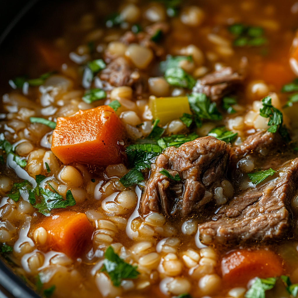 Hearty Beef Barley Soup ss Hearty Beef Barley Soup is an easy and quick healthy All Recipes keto dinner ideas recipes that you can cook if you like . In Tasty Recipes blog we got the best easy dinner,