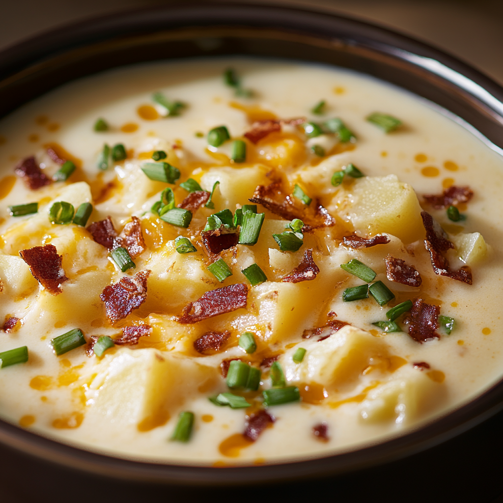Loaded Potato Soup is an easy and quick healthy All Recipes keto dinner ideas recipes that you can cook if you like . In Tasty Recipes blog we got the best easy dinner,