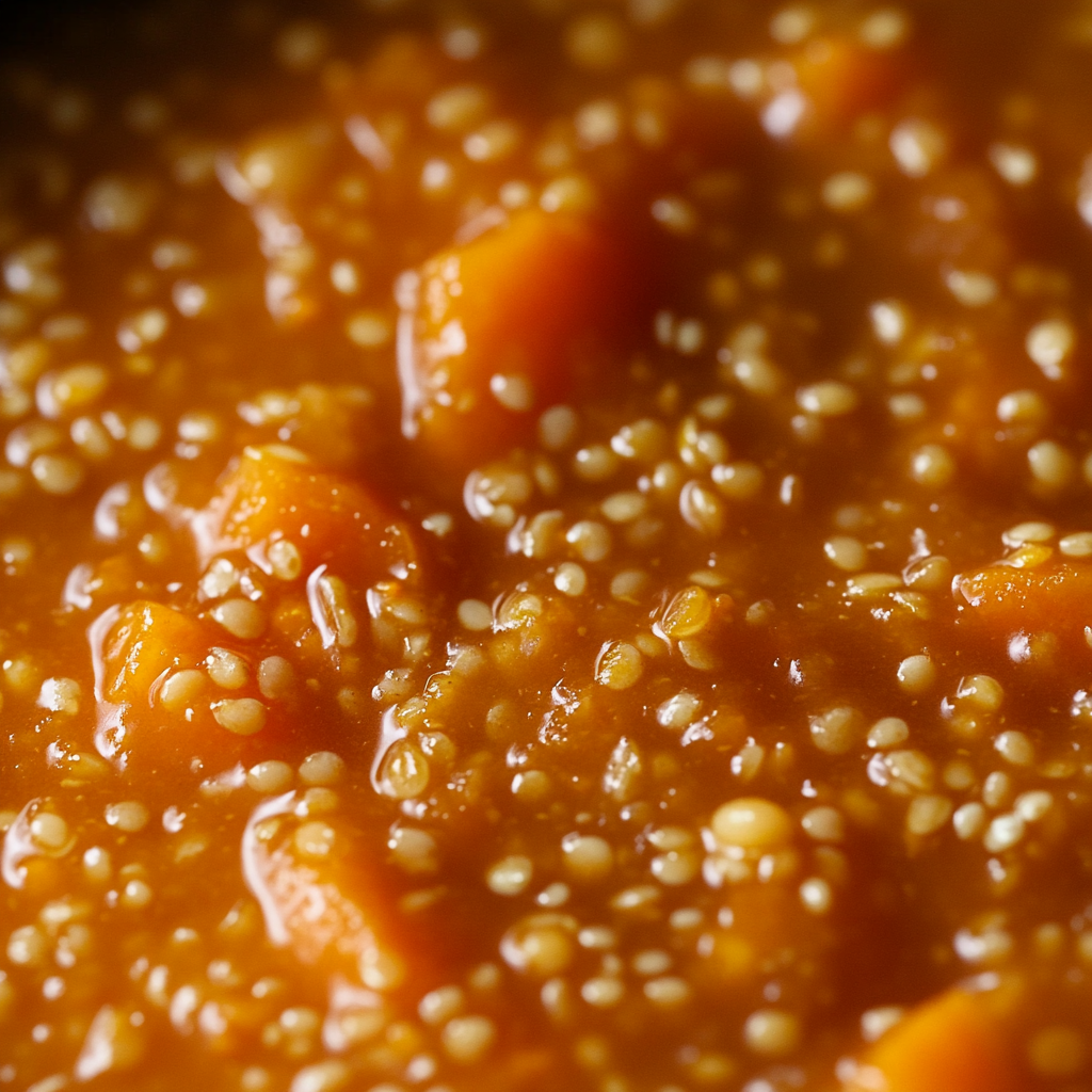 Spicy Sesame Carrot Soup with Red Lentils ss Spicy Sesame Carrot Soup with Red Lentils is an easy and quick healthy All Recipes keto dinner ideas recipes that you can cook if you like . In Tasty Recipes blog we got the best easy dinner,
